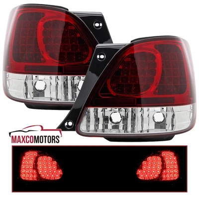 Red Tail Lights Fits 1998-2005 Lexus GS300 400 430 LED Brake Lamps Left+Right Foto 1 de 4