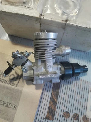 Rare Model Airplane Engine MDS-10KR2uC,  Compression Motor. - Image 1 of 4