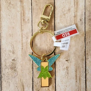 Disney Parks Tinkerbell Alphabet Buchstaben Schlüsselanhänger goldfarben 2022 NEU - Bild 1 von 3