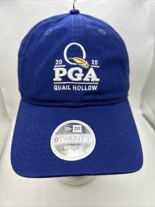 New Era 9Twenty 2025 PGA CHAMPIONSHIP Quail Hollow Blue Mütze Cap Damen - Neu - Bild 1 von 7