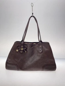 GUCCI Bolso de Mano _ Princesa Shima Cuero Marrón Usado - Imagen 1 de 7