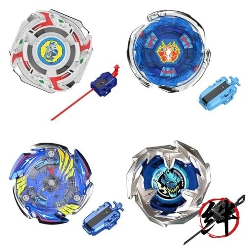 TAKARA TOMY 25th Anniversary Set Metal Beyblade Fusion Launcher BX-00 BXG12