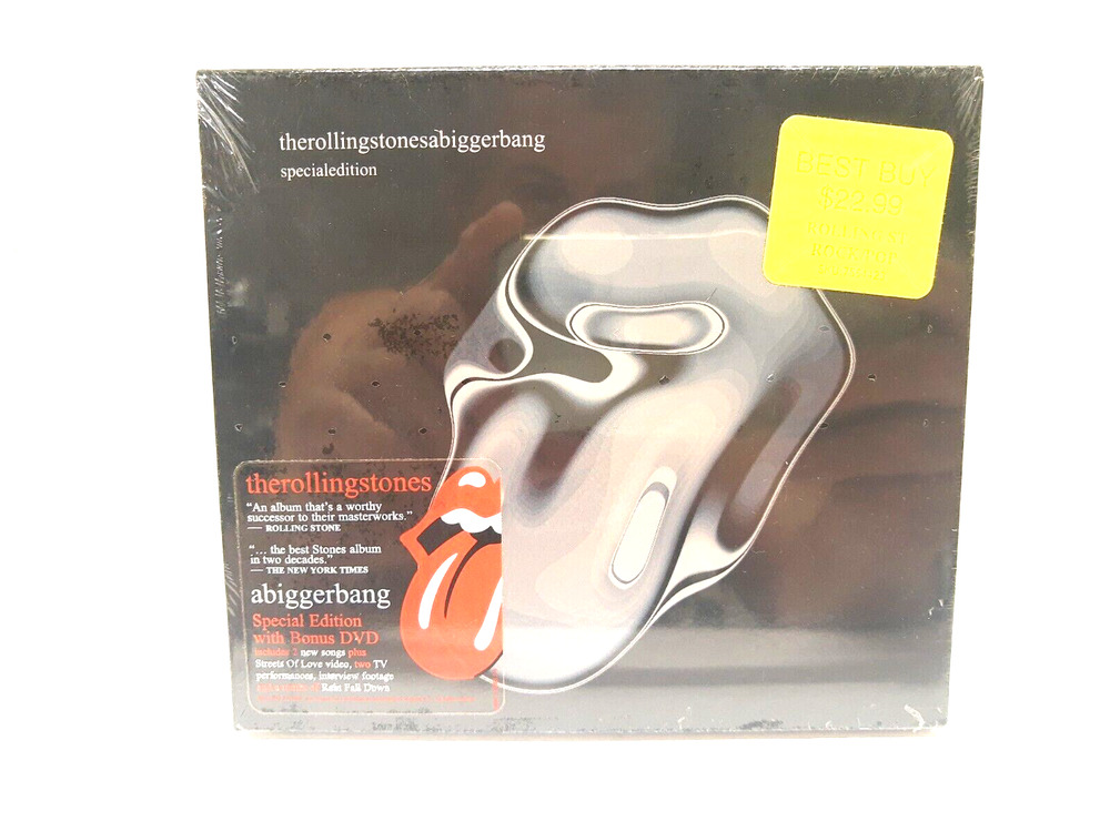 The Rolling Stones A Bigger Bang Special Edition CD & DVD Sealed