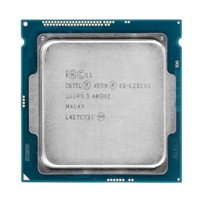 Intel Xeon E3-1231 V3 3.4GHz LGA1150 SR1R5 - Image 1 of 2
