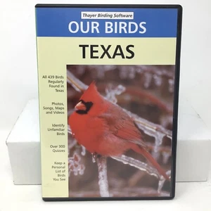 Thayer Birding Software Our Birds Texas CD Rom 2001 Vintage - Picture 1 of 4