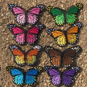 1pc Butterfly Embroidered Cloth Iron On Patch Sew Motif Applique Craft #924 - Picture 1 of 33