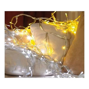 Cortina De Luces LED Lunartec Snow, Blanco Cálido - Imagen 1 de 2