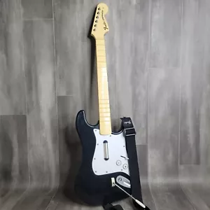 Wii Rock Band Harmonix Guitar Controller Fender Stratocaster -No Dongle - Picture 1 of 6