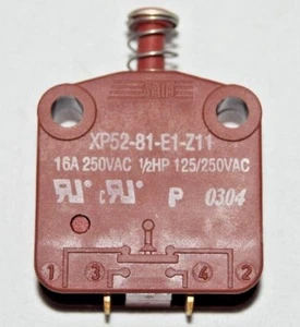 SAIA BURGESS XP52-81-E1-Z11 MICROSWITCH 16A 250VAC 5E4 T85 - BRAND NEW - Picture 1 of 4
