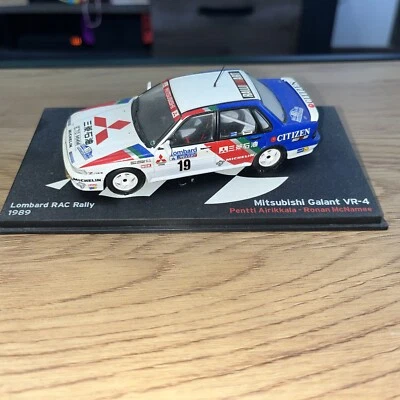 MITSUBISHI  GALANT  VR-4 #19  1er LOMBARD  RAC  RALLY 1989 - 1/43 Sans Boîte C19 - Photo 1/4