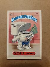 1987 Garbage Pail Kids NOEL BOWL Vintage Sticker Card # 264b