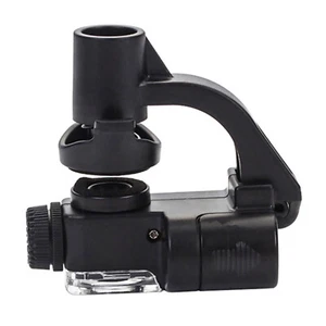 90X Magnification Zoom LED Magnifier Adjustable Focus Cellphone Microscope Lens - Zdjęcie 1 z 11