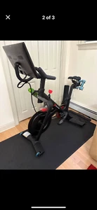 peloton black 2021 gen 2 bike excellent condition fit for 4'11' to 6'5" height - Picture 1 of 3