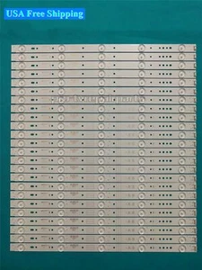 LED Backlight Bars For LG 5835-W65002-OP40 5800-W65002-LR40 65UH5500-UA 65E6000 - Picture 1 of 7