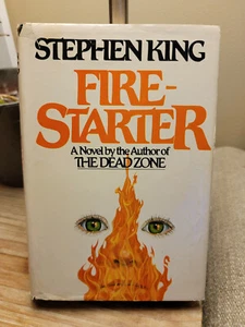 Firestarter by Stephen King 1980 1st BOMC/BCE Edition/Printing HB DJ VG Cond!! - Picture 1 of 12