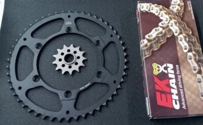 Juego de piñones 13/50 y kit de cadena junta tórica EK SRO PARA KAWASAKI KX250F 06-2020 Foto 1 de 3