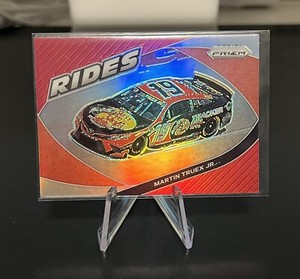 2022 Panini Prizm Racing Martin Truex Jr Rides Red Prizm Sp