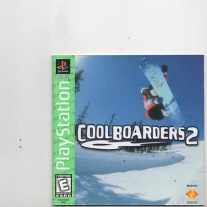Cool Boarders 2 GH PS1 MANUAL ONLY NTSC-U/C Authentic NO TRACKING - Picture 1 of 1