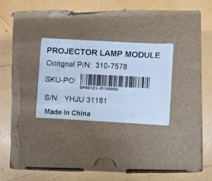 NEW Projector Lamp Module P/N: 310-7578 - Picture 1 of 4