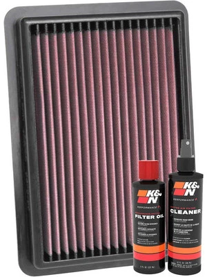 K&N Air Filter 33-5096 + Recharge Kit fits Mazda Mazda3 2.5 BM,BN SP25 (BM543) - image 1 of 4