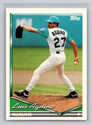 1994 Topps #76 Luis Aquino - Image 1 of 2