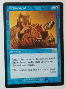 Attunement x1 MTG Magic the Gathering Urza's Saga - Picture 1 of 2