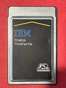 Ancien fichier ThinkPad IBM PCMCIA TPF-5MB. SunDisk 1992. - Photo 1/3