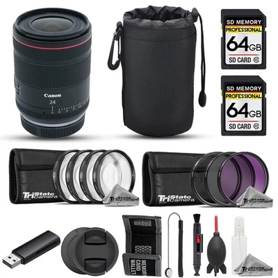 Lente Canon RF 24 mm f/1,4 L VCM - 15 piezas 64 GB paquete avanzado Foto 1 de 4