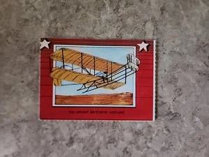 Tarjeta coleccionable 1976 Wright Brothers Scholastic Magazines An American History - Imagen 1 de 2
