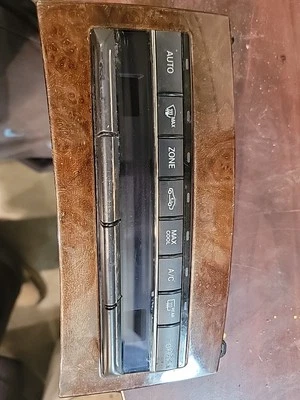 Painel interruptor de controle climático aquecedor CA Mercedes-Benz W212 E350 fabricante de equipamento original A2129009309 - Imagem 1 de 3
