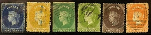 CEYLON EARLY POSTMARKED SINGLES A1 - Picture 1 of 1