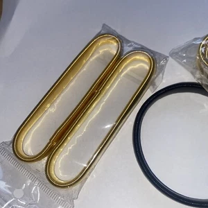 Shirt Sleeve Holders Stretch Garter Elastic Armband Nonslip Silver Gold Black - Picture 1 of 4