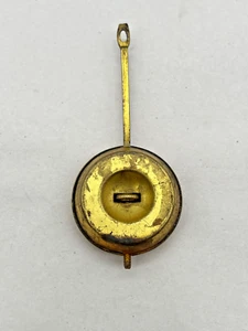 Vintage Adjustable Mantel Clock Pendulum Bob 1 1/2" Diameter 2.7 oz (CM7-0609) - Picture 1 of 3