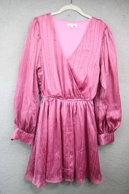 Vestido Flying Tomato Rosa y Metálico con Mangas Largas Globo-Talla Pequeña-Hada Foto 1 de 4