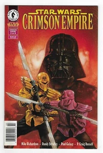 STAR WARS CRIMSON EMPIRE #2 von 6 DUNKLES PFERD COMIC BUCH Darth Vader 1998 Kiosk - Bild 1 von 2