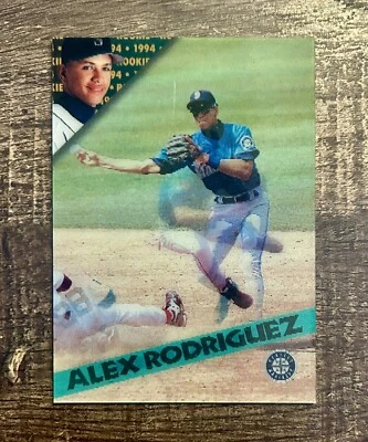 1994 Sportflics 2000 Alex Rodriguez RC Rookie Card #148 Seattle Mariners - Image 1 of 2