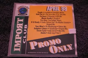 Promo Only Import Club April 1998 MINT USA CD - Foto 1 di 2