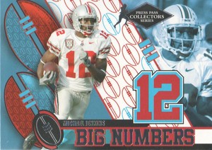 2004 Press Pass Football Big Numbers Collectors Series #BN10 Michael Jenkins