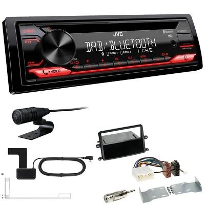 JVC KD-DB622BT DAB inkl Antenne Bluetooth Set für Mitsubishi L 200 2006-2015 - Bild 1 von 4