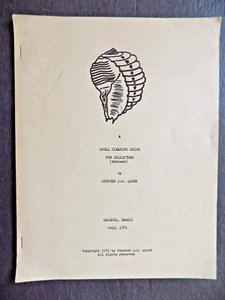 SHELL CLEANING GUIDE FOR COLLECTORS - Picture 1 of 4
