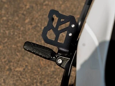 Fit For KTM Adventure 390 "Pillion Footrest Footpegs Pair Black" 2025 Foto 1 de 2