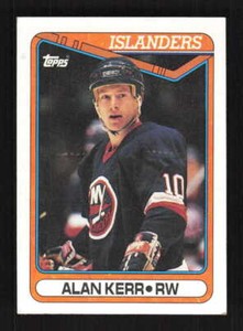 Alan Kerr  1990 Topps   New York Islanders #50