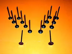 2001-2002 FITS KIA RIO DOHC 1.5 DC INTAKE AND EXHAUST VALVES 8 EACH - Picture 1 of 1