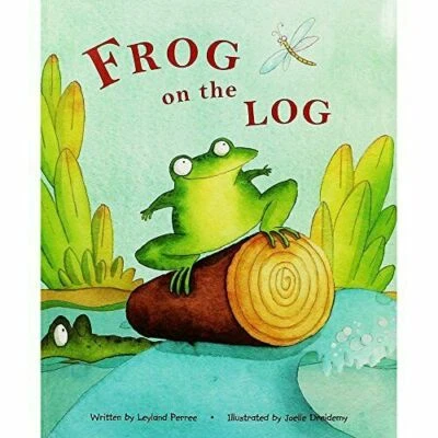 Bedtime Story & Picture Book Frog On The Log Animal Childrens Reading. - Image 1 of 4