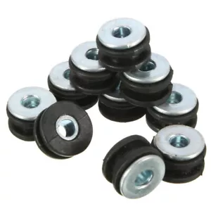 10pcs Rubber Grommets Bolt for Honda for Yamaha Suzuki Fairings - Picture 1 of 12