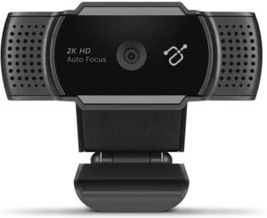 Aluratek 2K HD Webcam with Dual Stereo Noise Cancelling Mics, Auto Focus and Low - Picture 1 of 3