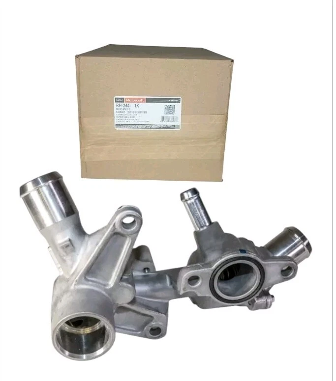 Carcasa termostato refrigerante motor Ford Explorer Mustang F150 2011-2020 OEM NUEVO Foto 1 de 4