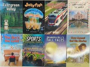 MyView Literacy 4th Grade 4 Set of 8 Level P Leveled Readers 2020 My View - Picture 1 of 1