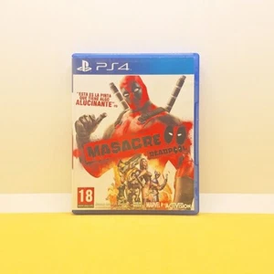 Masacre Deadpool ps4 Raro 🔥- Fast Shipping🚚 - Imagen 1 de 5