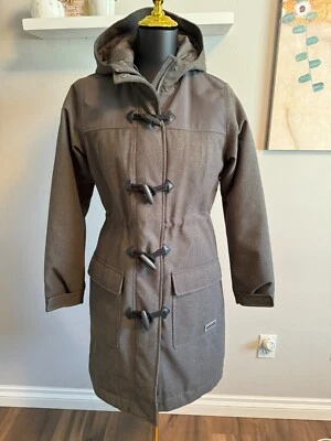 Merrell Women’s Parka Gray Toggle SelectWarm+Dry Winter Coat Hooded Wore once XS - Image 1 of 4